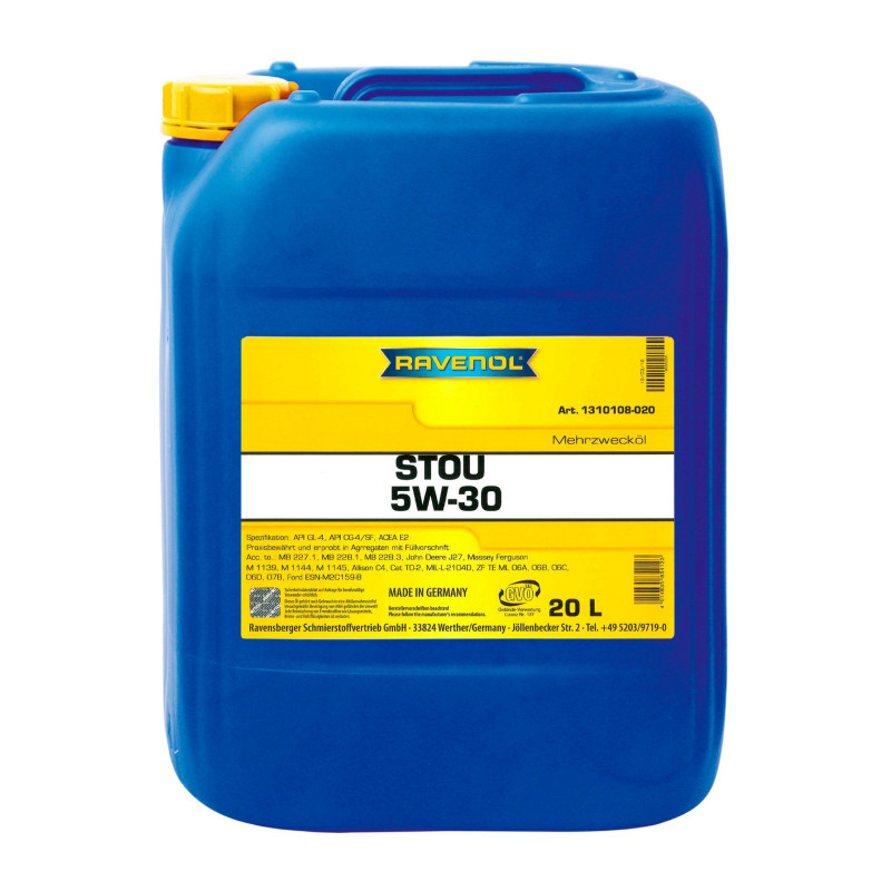 RAVENOL STOU SAE 5W-30  20 L