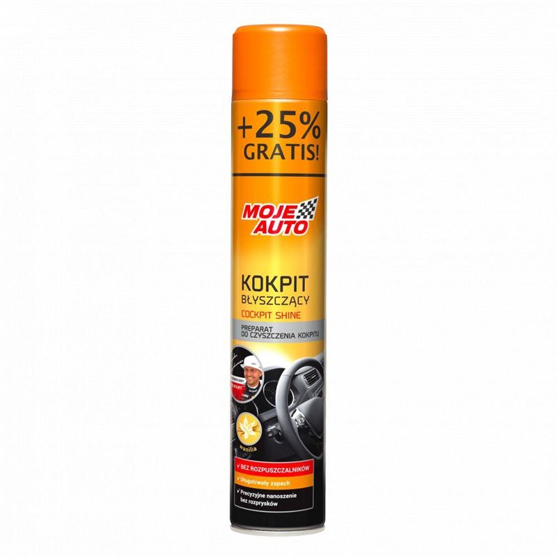 Spray curatare bord, Moje Auto, vanilie, 750 ml