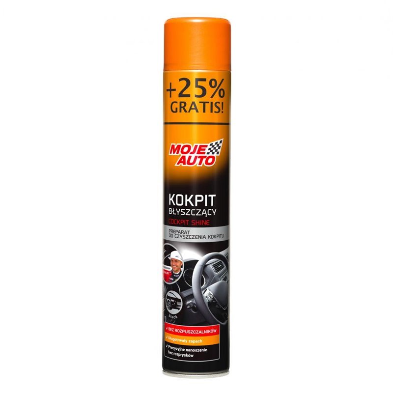 Spray curatare bord, Moje Auto, Black, 750 ml