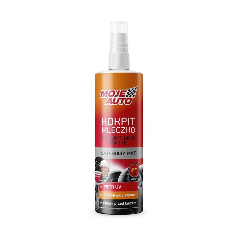 Solutie curatare bord, efect mat, Moje Auto, mere, 300 ml