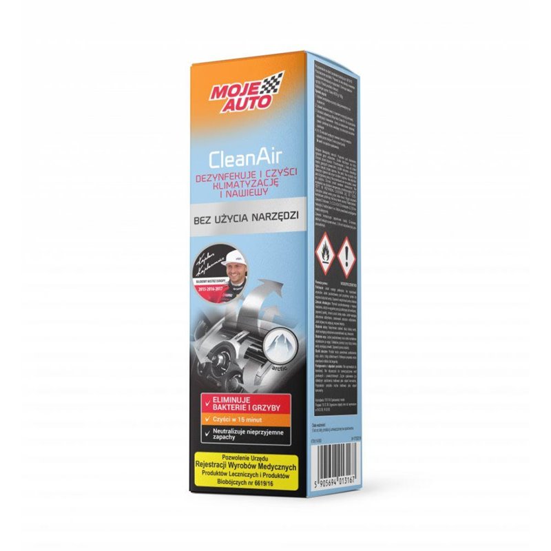 Spray curatare aer conditionat, Moje Auto, Artic, 150 ml