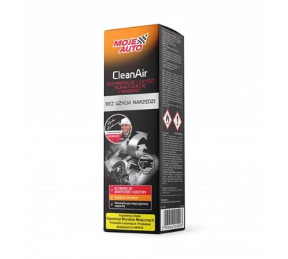 Spray curatare aer conditionat, Moje Auto, Black, 150 ml