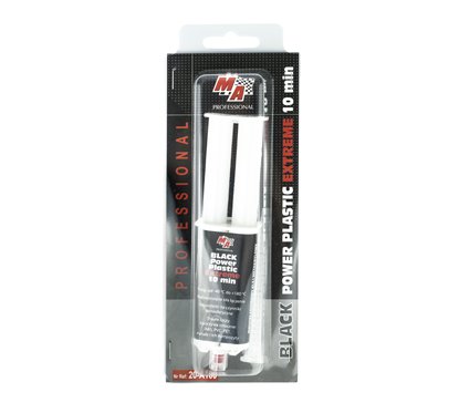 Adeziv Power Plastic Extreme Black 25ml + Mixer / Ma Professional