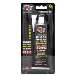 Silicon profesional pentru etansare garnituri negru 329 ° C, MA Professional, 85 g