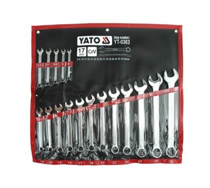 YT-0363 Set Chei Combinate Satinate 8-32Mm, 17 Buc