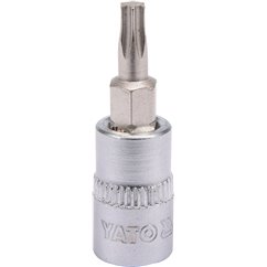 YT-04304 Bit Torx T20, Cu Adaptor 1/4", 37Mm