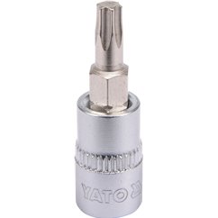 YT-04305 Bit Torx T25, Cu Adaptor 1/4", 37Mm