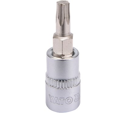 YT-04305 Bit Torx T25, Cu Adaptor 1/4", 37Mm