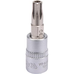 YT-04306 Bit Torx T30, Cu Adaptor 1/4", 37Mm