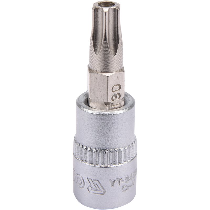 YT-04306 Bit Torx T30, Cu Adaptor 1/4", 37Mm