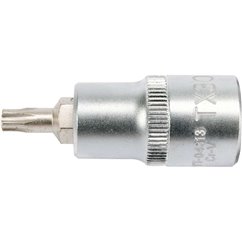 YT-04313 Bit Torx T30, Cu Adaptor 1/2", 55Mm