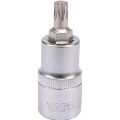 YT-04314 Bit Torx T40, Cu Adaptor 1/2", 55Mm