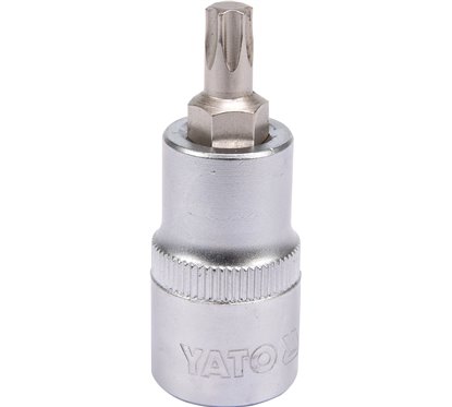 YT-04314 Bit Torx T40, Cu Adaptor 1/2", 55Mm