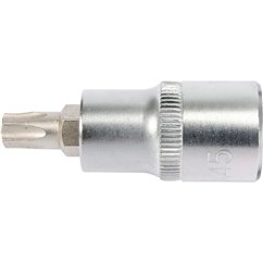 YT-04315 Bit Torx T45, Cu Adaptor 1/2", 55Mm