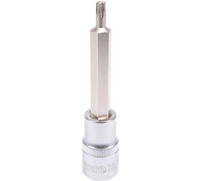 YT-04322 Bit Torx Cu Adaptor 1/2", T27, 100Mm