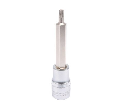 YT-04322 Bit Torx Cu Adaptor 1/2", T27, 100Mm