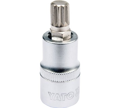 YT-04343 Bit Spline M10, Cu Adaptor 1/2", 55Mm