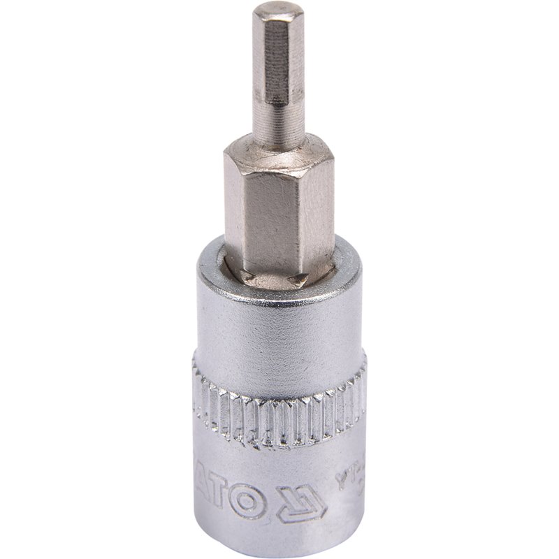 YT-04370 Bit Hexagonal 3 , Cu Adaptor 1/4", 37Mm