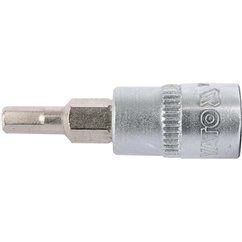 YT-04371 Bit Hexagonal 4 , Cu Adaptor 1/4", 37Mm