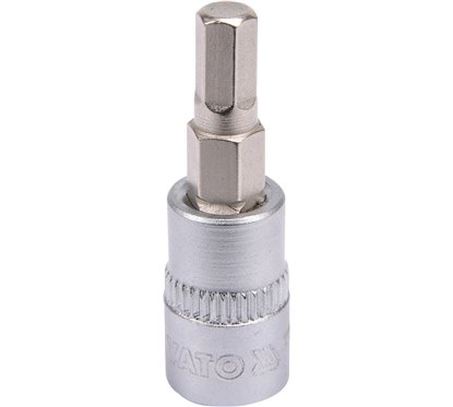 YT-04372 Bit Hexagonal 5 , Cu Adaptor 1/4", 37Mm