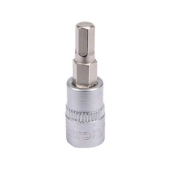 YT-04372 Bit Hexagonal 5 , Cu Adaptor 1/4", 37Mm