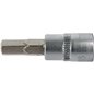 YT-04373 Bit Hexagonal 6 , Cu Adaptor 1/4", 37Mm