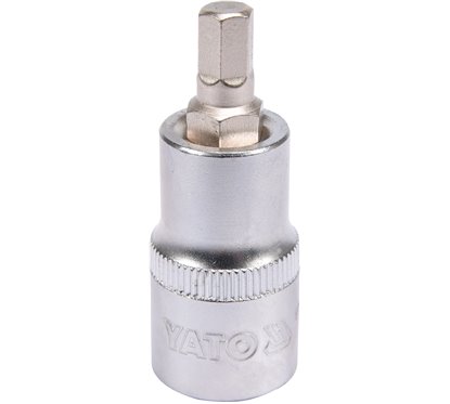 YT-04383 Bit Hexagonal Cu Adaptor 1/2", 5X55Mm