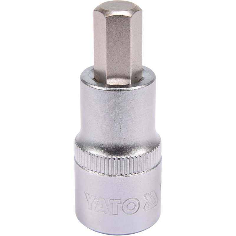 YT-04385 Bit Hexagonal 10 , Cu Adaptor 1/2", 55Mm