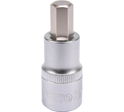 YT-04385 Bit Hexagonal 10 , Cu Adaptor 1/2", 55Mm