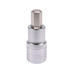 YT-04385 Bit Hexagonal 10 , Cu Adaptor 1/2", 55Mm