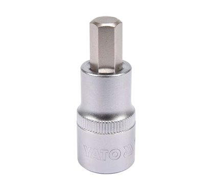 YT-04385 Bit Hexagonal 10 , Cu Adaptor 1/2", 55Mm