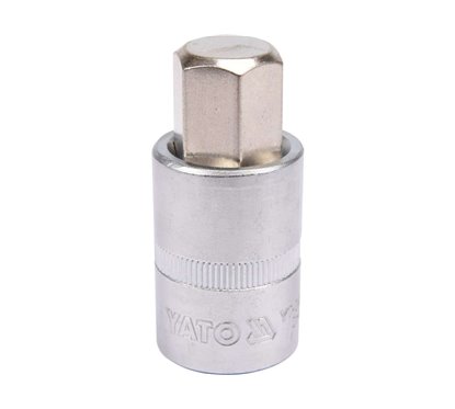 YT-04388 Bit Hexagonal 17 , Cu Adaptor 1/2", 55Mm