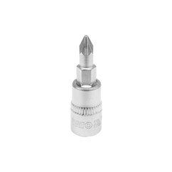 YT-04417 Bit Cruce Cu Adaptor 1/4", Pz1X37Mm