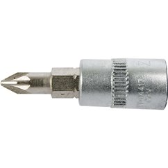 YT-04417 Bit Cruce Cu Adaptor 1/4", Pz1X37Mm