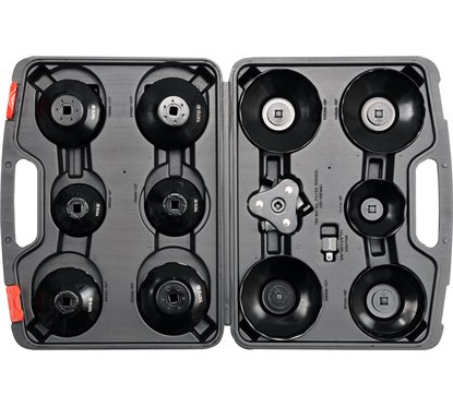 YT-0594 Set Chei Tubulare Pentru Filtru Ulei, 13 Buc