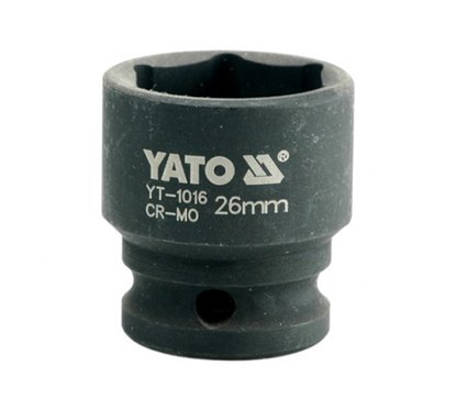 YT-1016 Cheie Tubulara De Impact Hexagonala 1/2"X26Mm