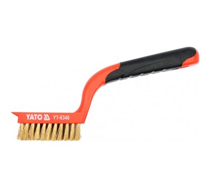 Yt-6346 Wire Brush With Plastic Handle