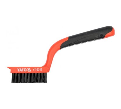 Yt-6349 Wire Brush With Plastic Handle