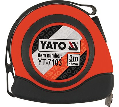 YT-7103 Ruleta 3Mx16Mm Nylon, Magnet