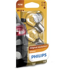 Bec P21W 12V/21W (Stop / Semnal De Intoarcere) PRet Pentru 2 buc. Philips Filament