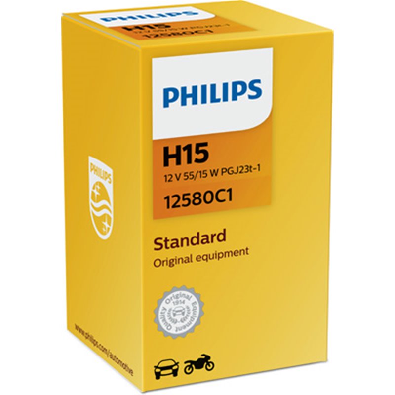 Bec Philips H15 12V/55/15W PGJ23t-1