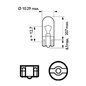 Bec W5W 12V/5W 12V/5W  Ecovision Longlife W2,1x9,5d 2 buc.