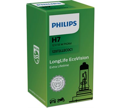 Bec Philips H7 H7 12V/55W PX26d  De Lunga Durata (1 Buc.)