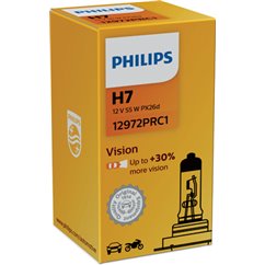 Bec H7 12V/55W PX26d  1 buc. +30% Philips Vision