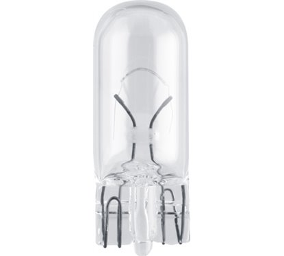 Bec W5W 24v/5W (All-Glass) 2 buc. Blister