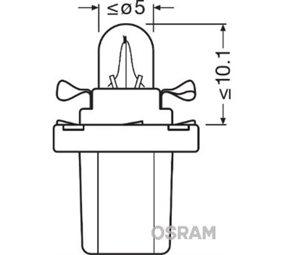 Bec Lumini Interioare (Cutie) Osram