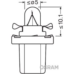 Bec Lumini Interioare (Cutie) Osram