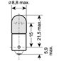 Bec Lumini Interioare T6W Osram