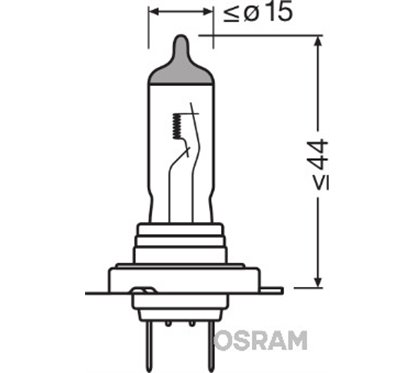 Bec Far Principal H7 Osram