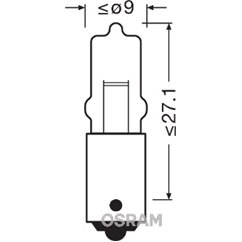 Bec Lumina Citire H10W Osram